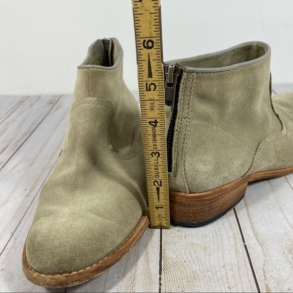 Johnston & Murphy Cream Suede Leather Ankle Boot 7.5 - Picture 15 of 15